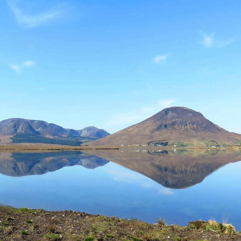 Lakes and hills of County Mayo, Ireland