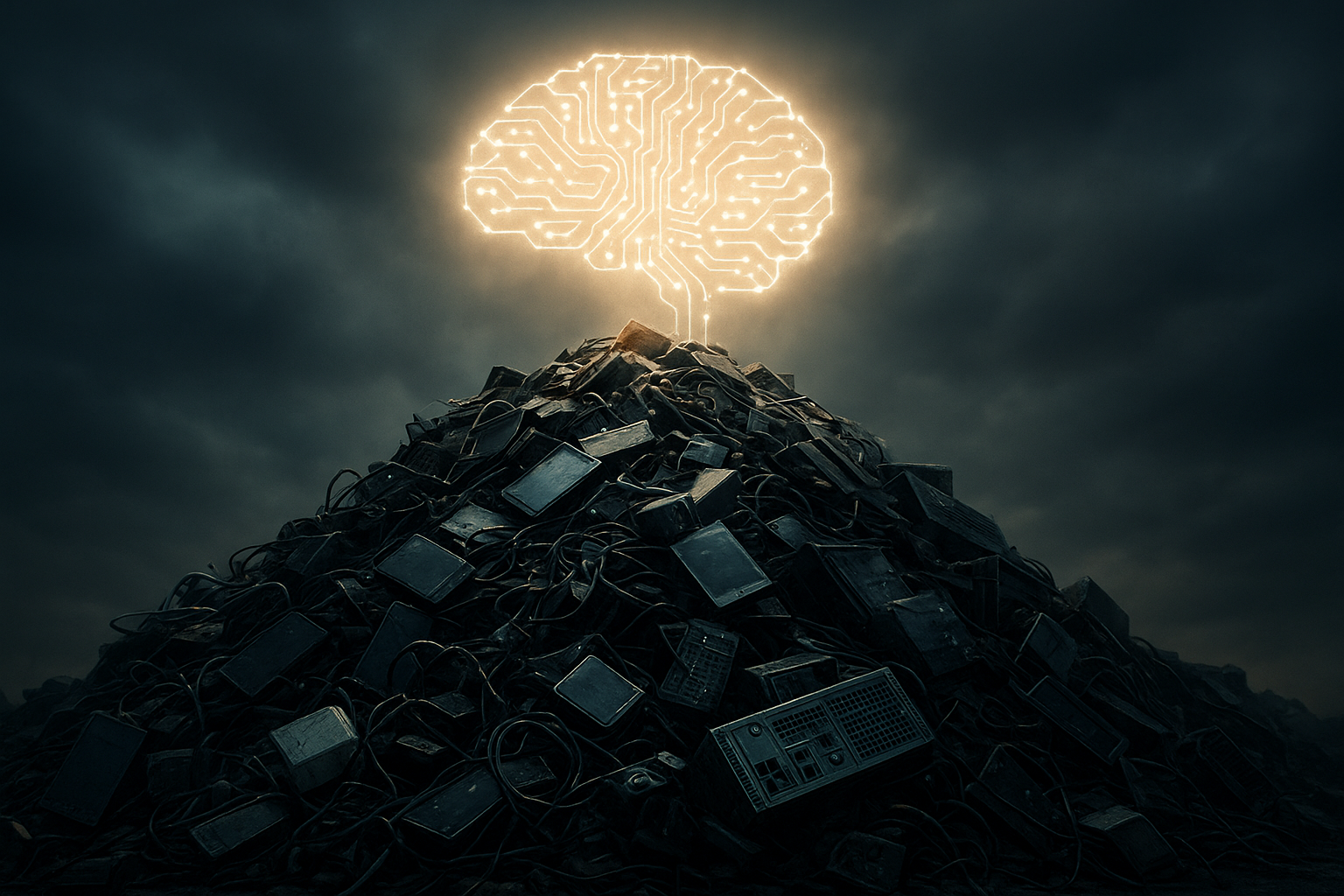 AI Generated Waste: The Environmental Cost of Digital Technology