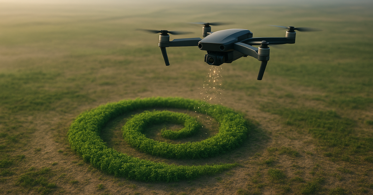 Rewilding with Drones: How Technology is Bringing Nature Back