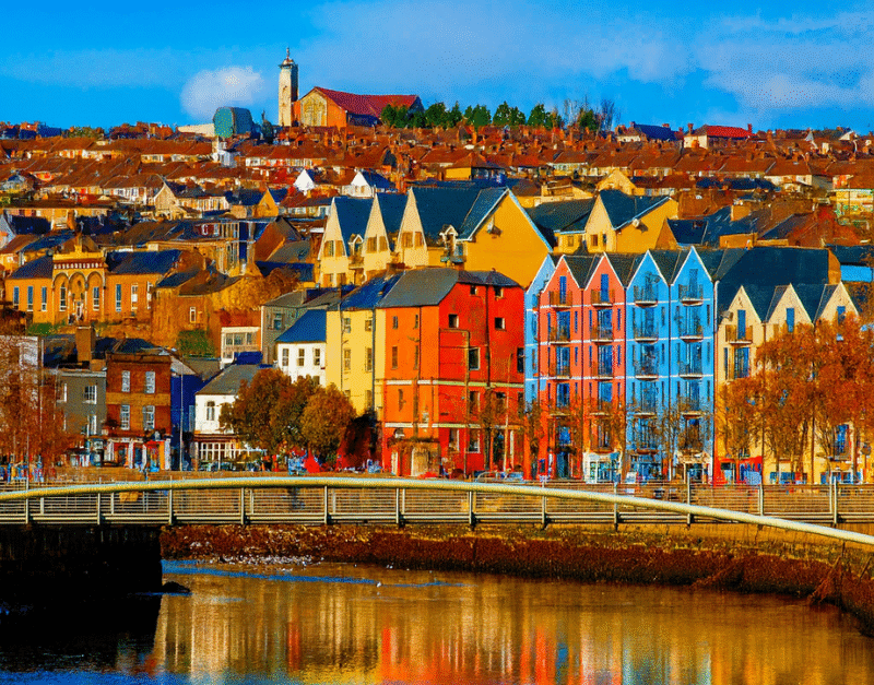 Picturesque image of Cork City, Cork County