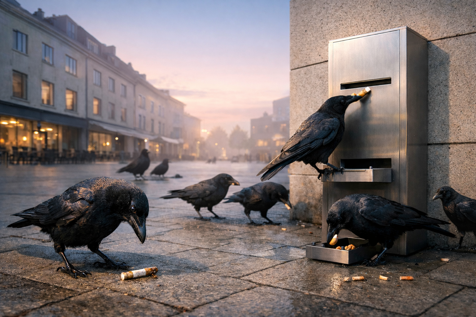 Crow Clean-up Crews: Corvid Cleaning’s Innovative Wildlife Waste Solution