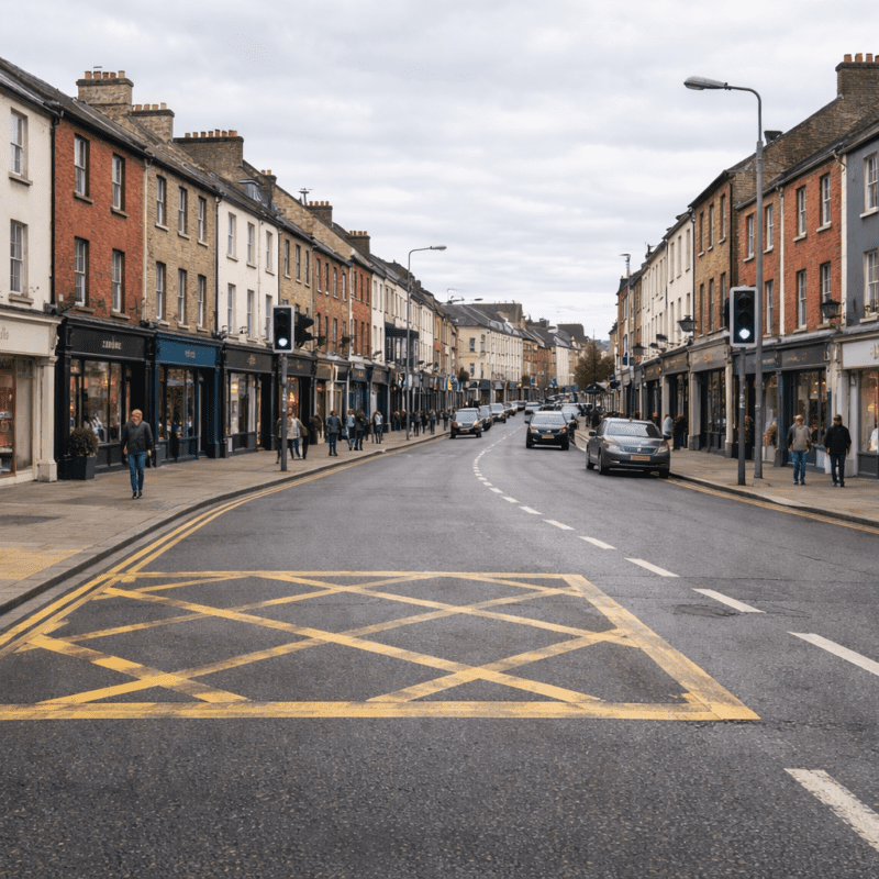 Image of a street in Dundalk